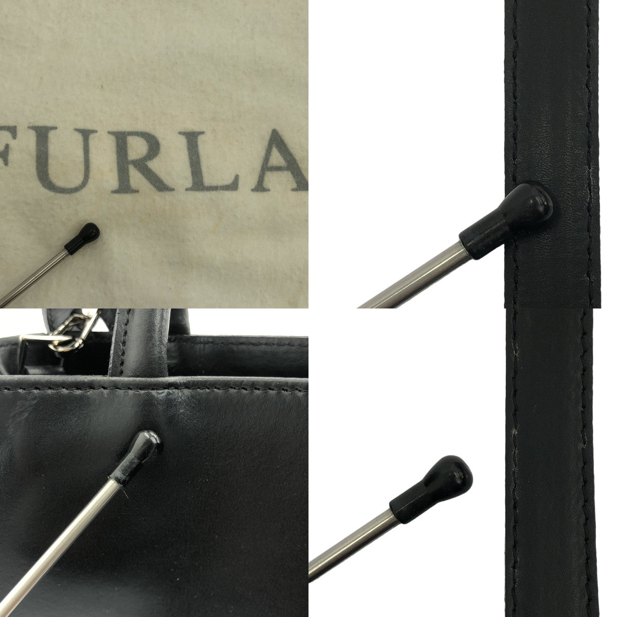 FURLA | Logo Leather 2WAY Shoulder Handbag |