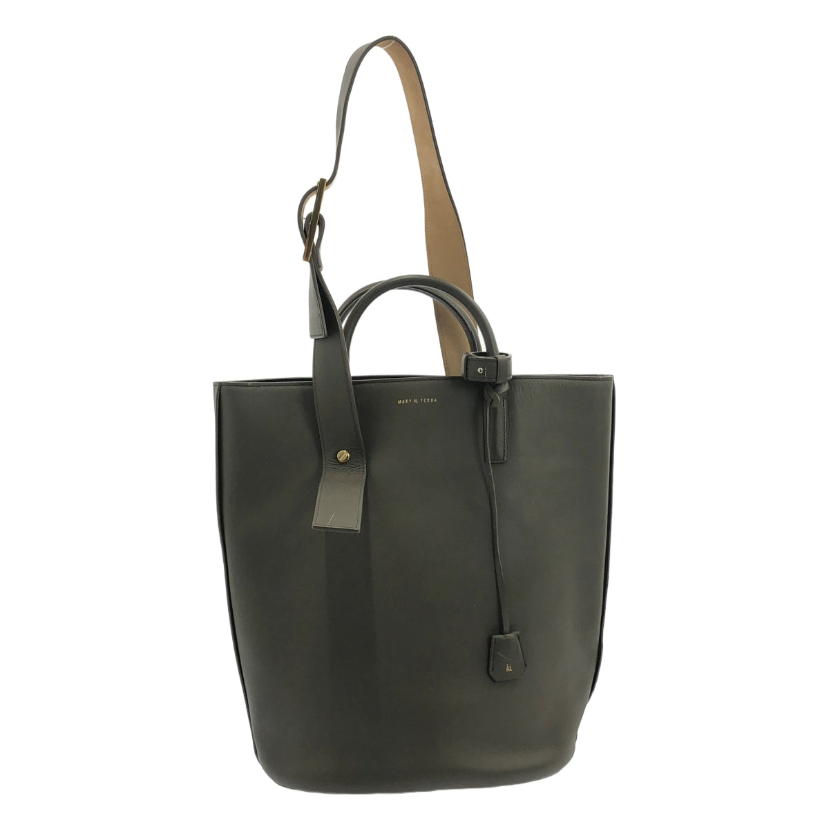 MARY AL TERNA / メアリオルターナ | BOW 2WAY トート ショルダー バッグ | グレー | レディース