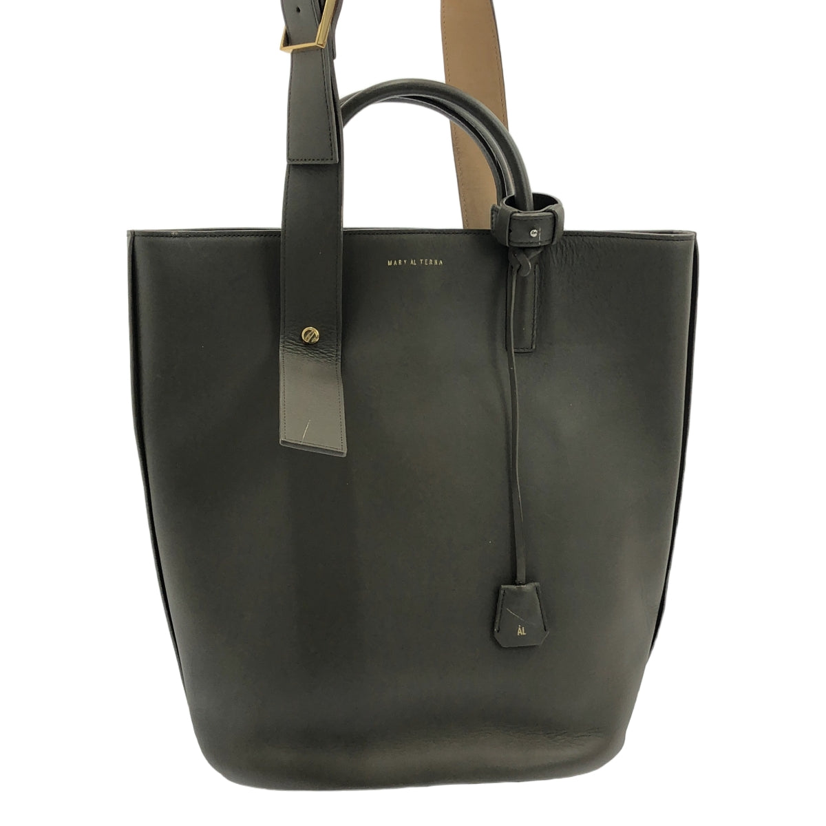 MARY AL TERNA / メアリオルターナ | BOW 2WAY トート ショルダー バッグ | グレー | レディース