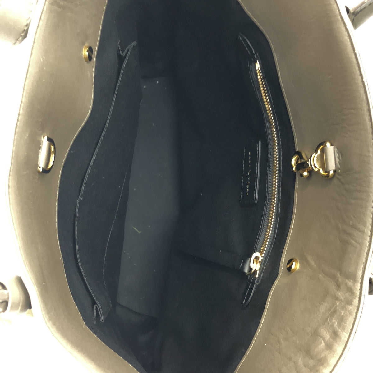 MARY AL TERNA / メアリオルターナ | BOW 2WAY トート ショルダー バッグ | グレー | レディース