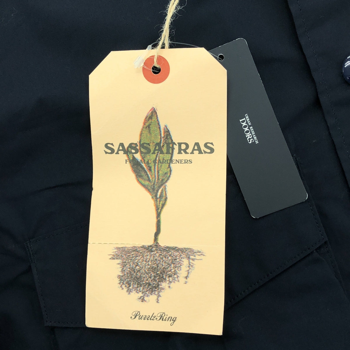 SASSAFRAS / 사사후라스 | Gardener Half 1/2 Typewriter 타자기 가드너 반소매 셔츠 | S | 남성