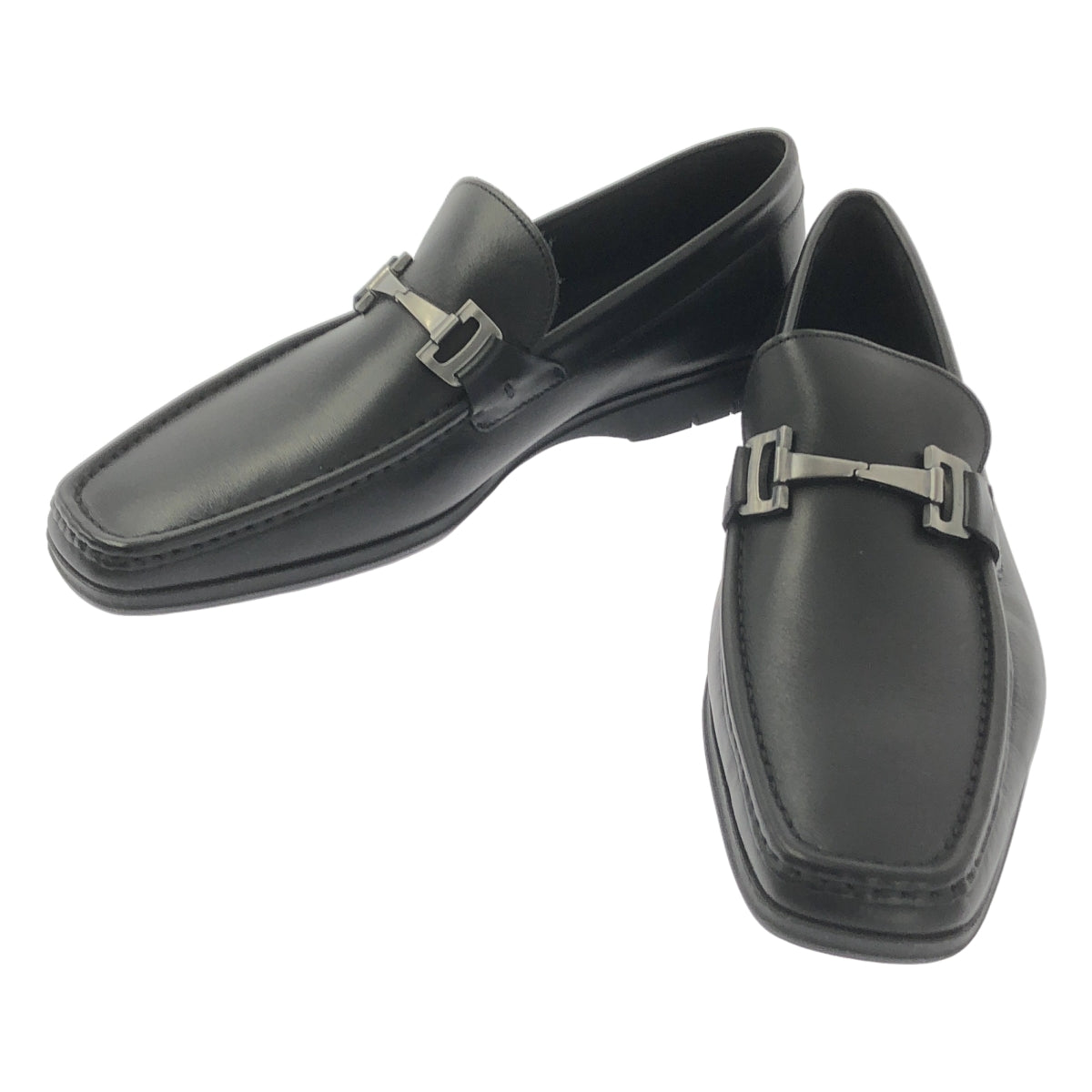 Salvatore Ferragamo / サルヴァトーレフェラガモ | レザー ビット ローファー ドレスシューズ 革靴 | 7 | メンズ