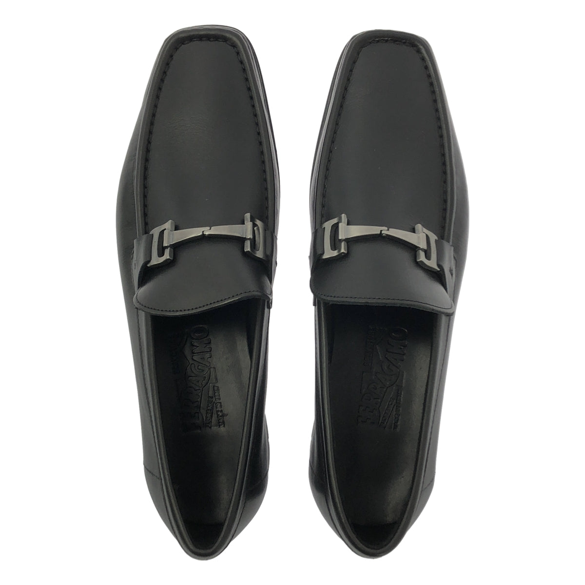 Salvatore Ferragamo / サルヴァトーレフェラガモ | レザー ビット ローファー ドレスシューズ 革靴 | 7 | メンズ