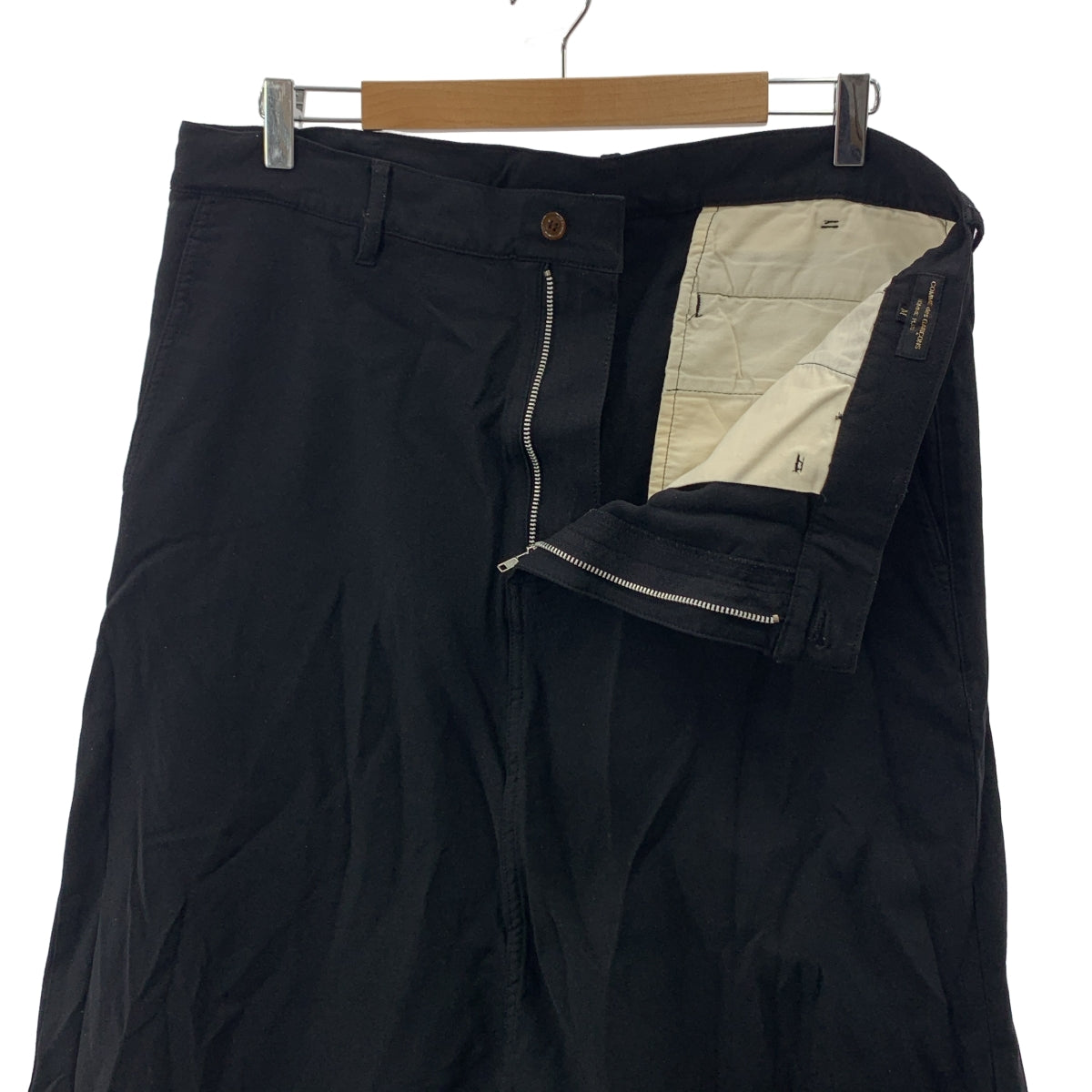 COMME des GARÇONS HOMME PLUS | 2015 秋冬 |聚酯縮水梭織 Sarouel 九分褲 | SHOPBOP尺寸 M |男士