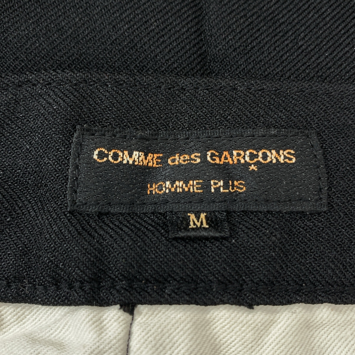 COMME des GARÇONS HOMME PLUS | 2015 秋冬 |聚酯縮水梭織 Sarouel 九分褲 | SHOPBOP尺寸 M |男士