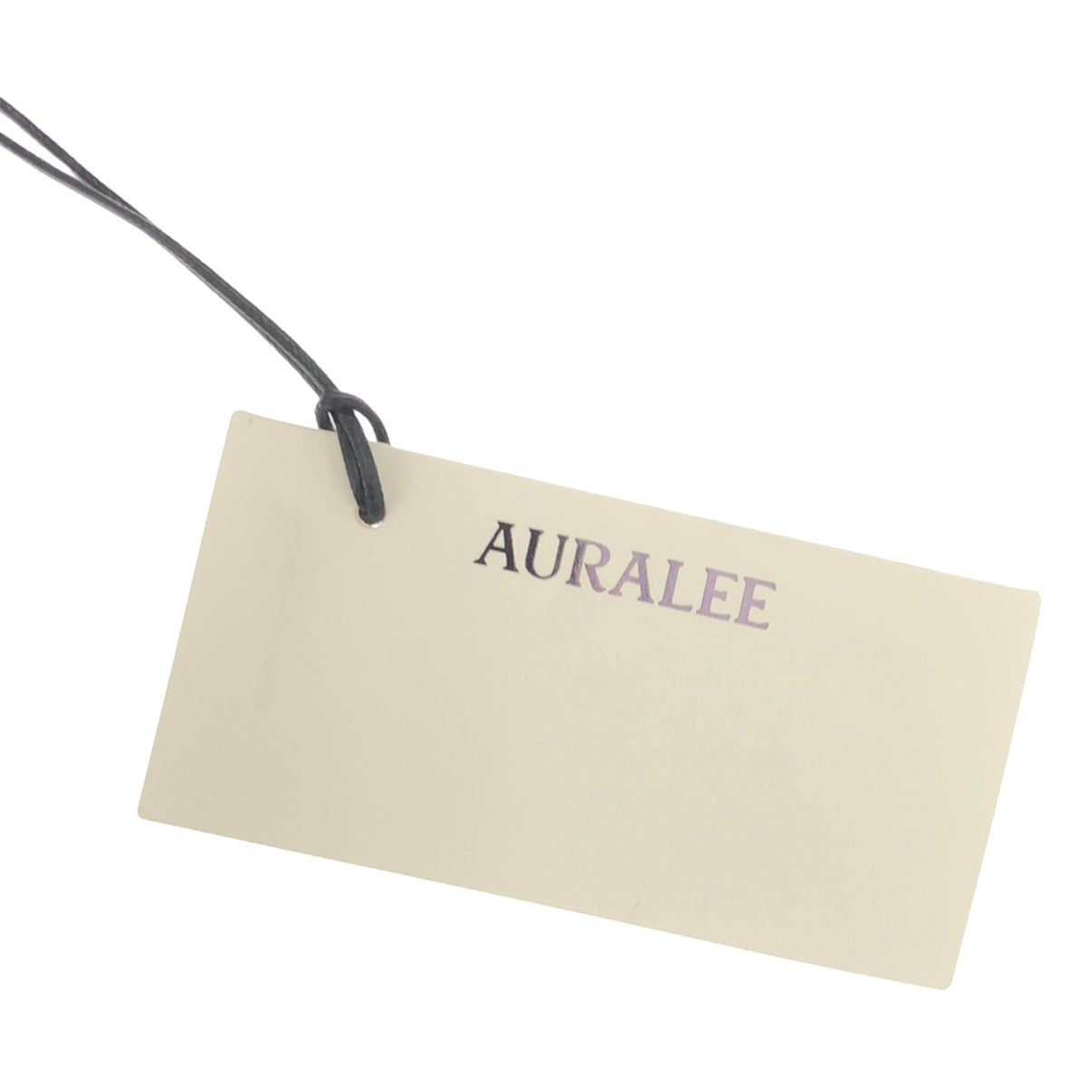 【美品】  AURALEE / オーラリー | HARD TWIST COTTON CASHIMELE ロングスリーブ Tシャツ | 0 | ホワイト | レディース