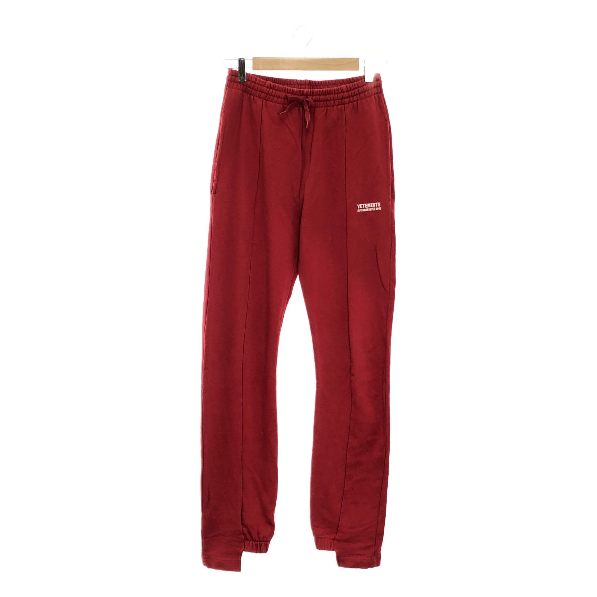 VETEMENTS / ヴェトモン | Push Up Jogging Pants / ドローストリング ロゴ スウェット イージーパンツ | M |