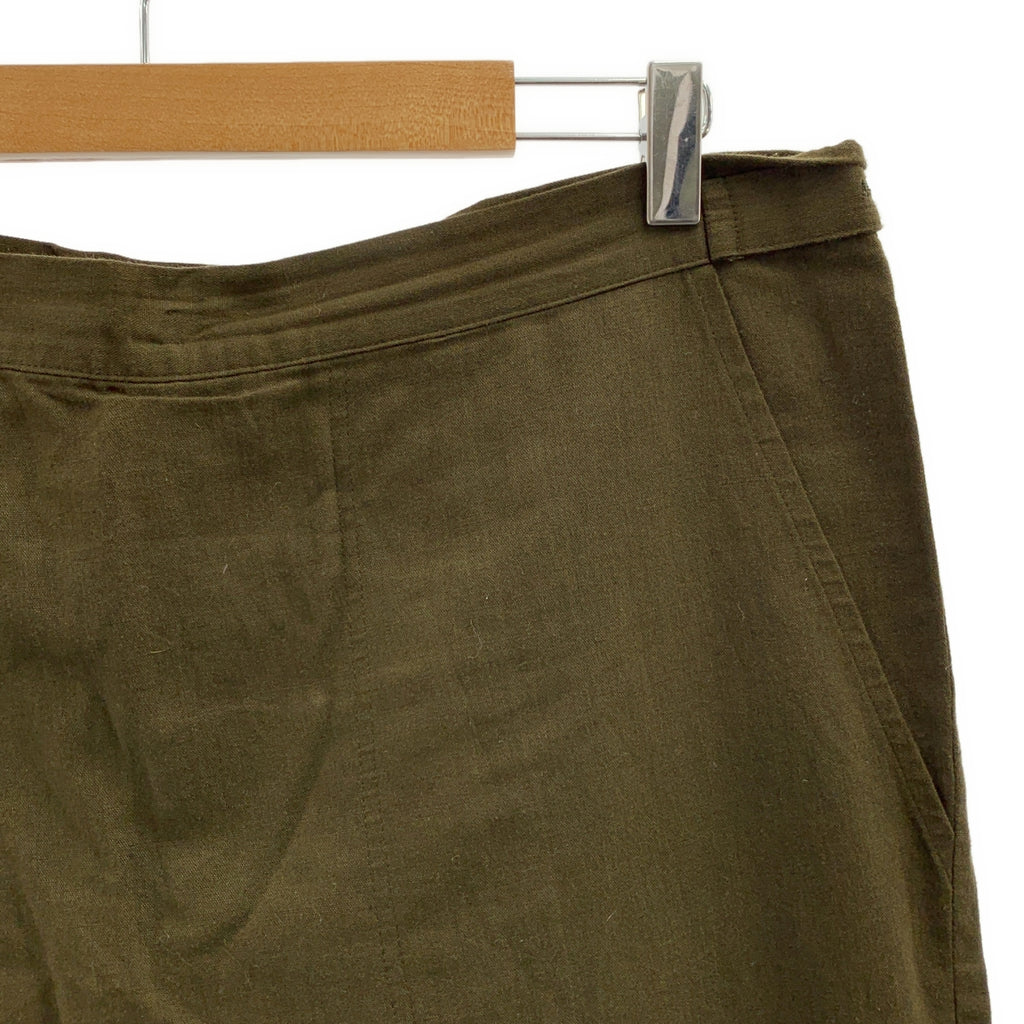 YOHJI YAMAMOTO +NOIR / 요우지야마모토프리스노아르 | 2002AW | 린넨 실크 변형 랩 팬츠 | 2 |