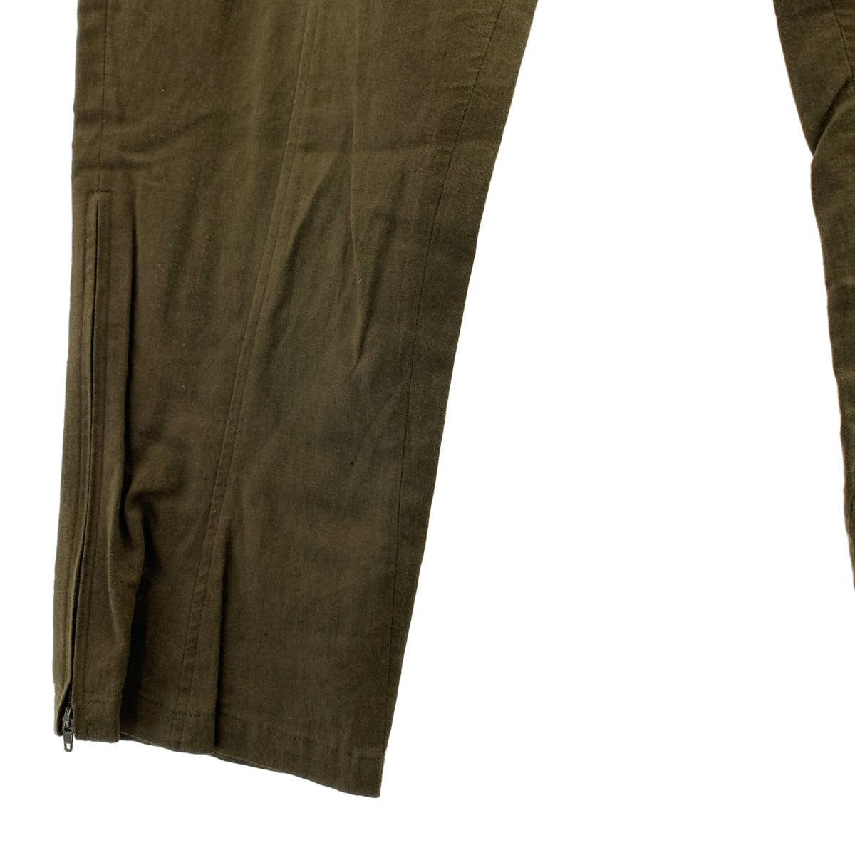 YOHJI YAMAMOTO +NOIR / 요우지야마모토프리스노아르 | 2002AW | 린넨 실크 변형 랩 팬츠 | 2 |