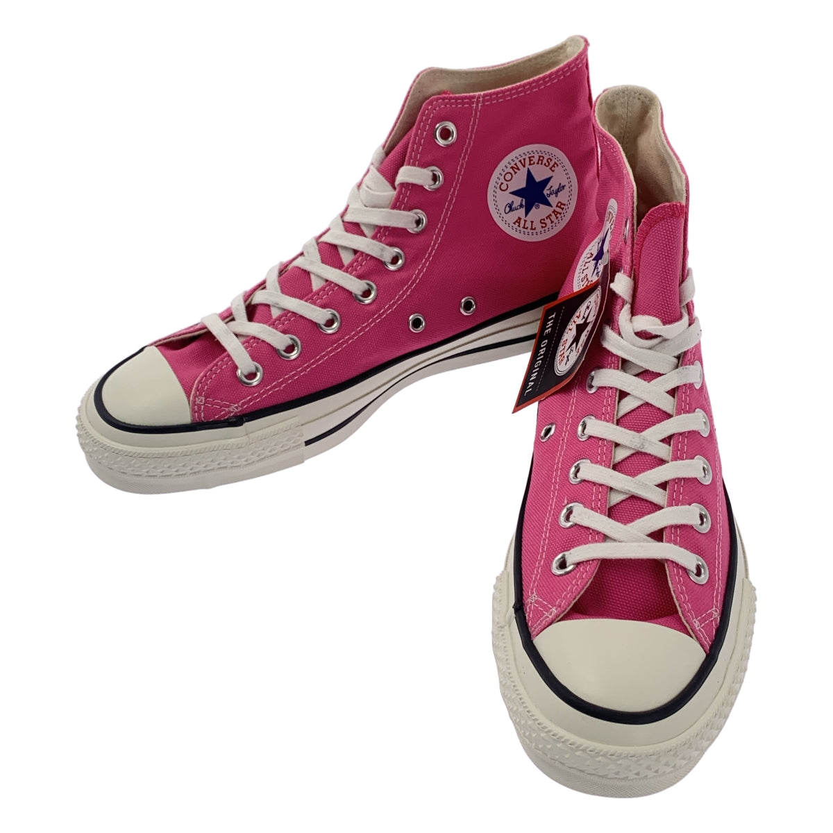 [狀況極佳] CONVERSE ALL STAR 高筒運動鞋（日本製造）| 尺寸 25.5cm | 粉紅色 | 男款