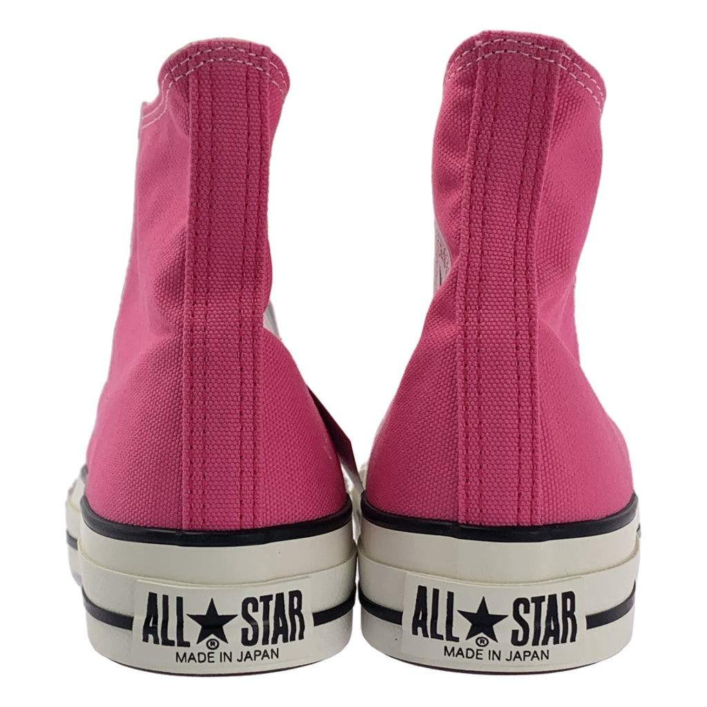 【美品】  CONVERSE / コンバース | ALL STAR / 日本製  オールスター ハイカット スニーカー | 25.5cm | ピンク | メンズ