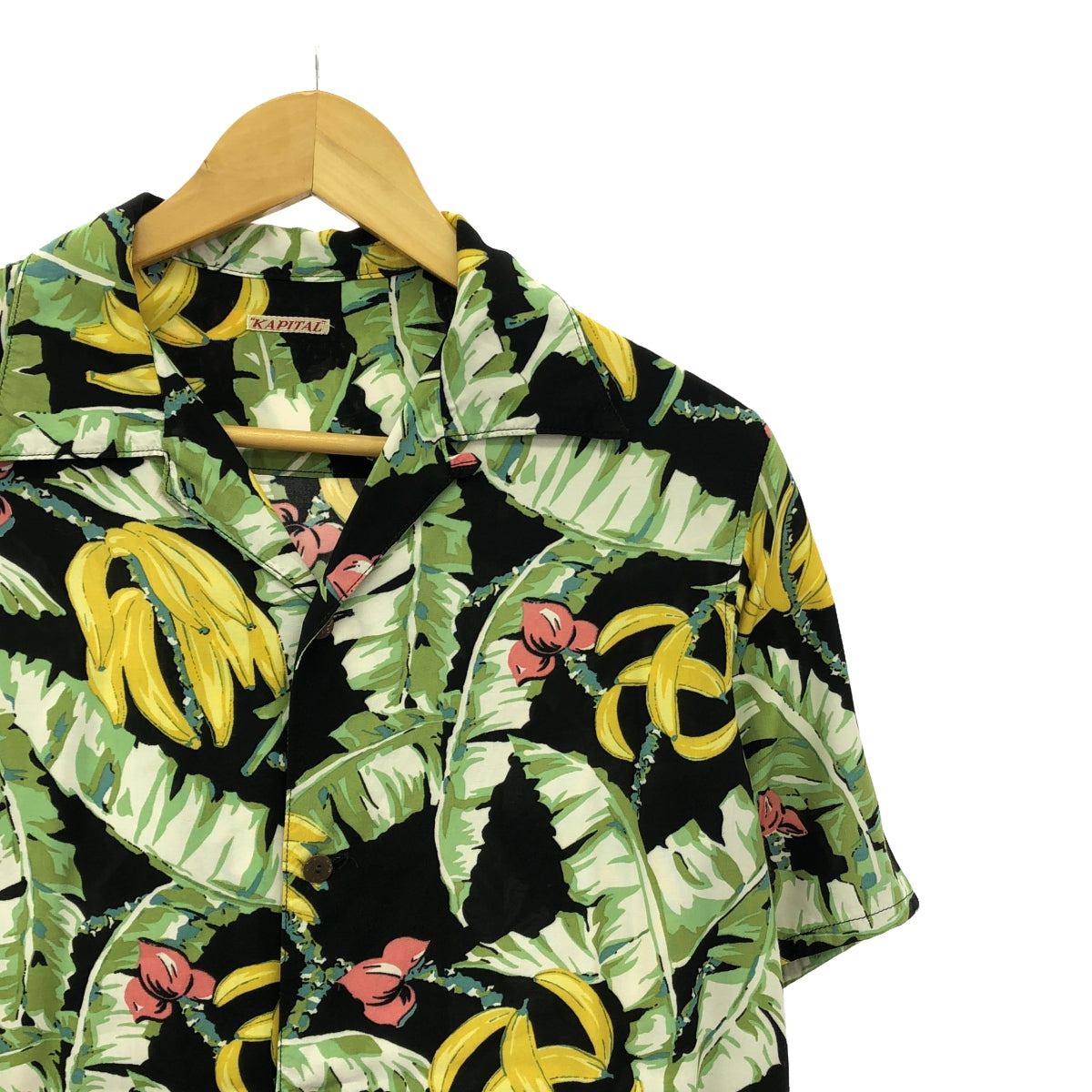 KAPITAL | Banana print rayon aloha shirt | 2 | Men's