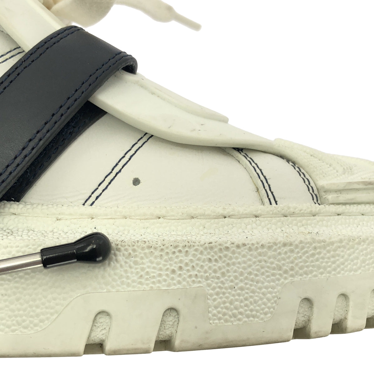 Dior■ディオール ロゴ レースアップスニーカー 黒 Christian Dior / クリスチャンディオール | レザー ロゴ レース