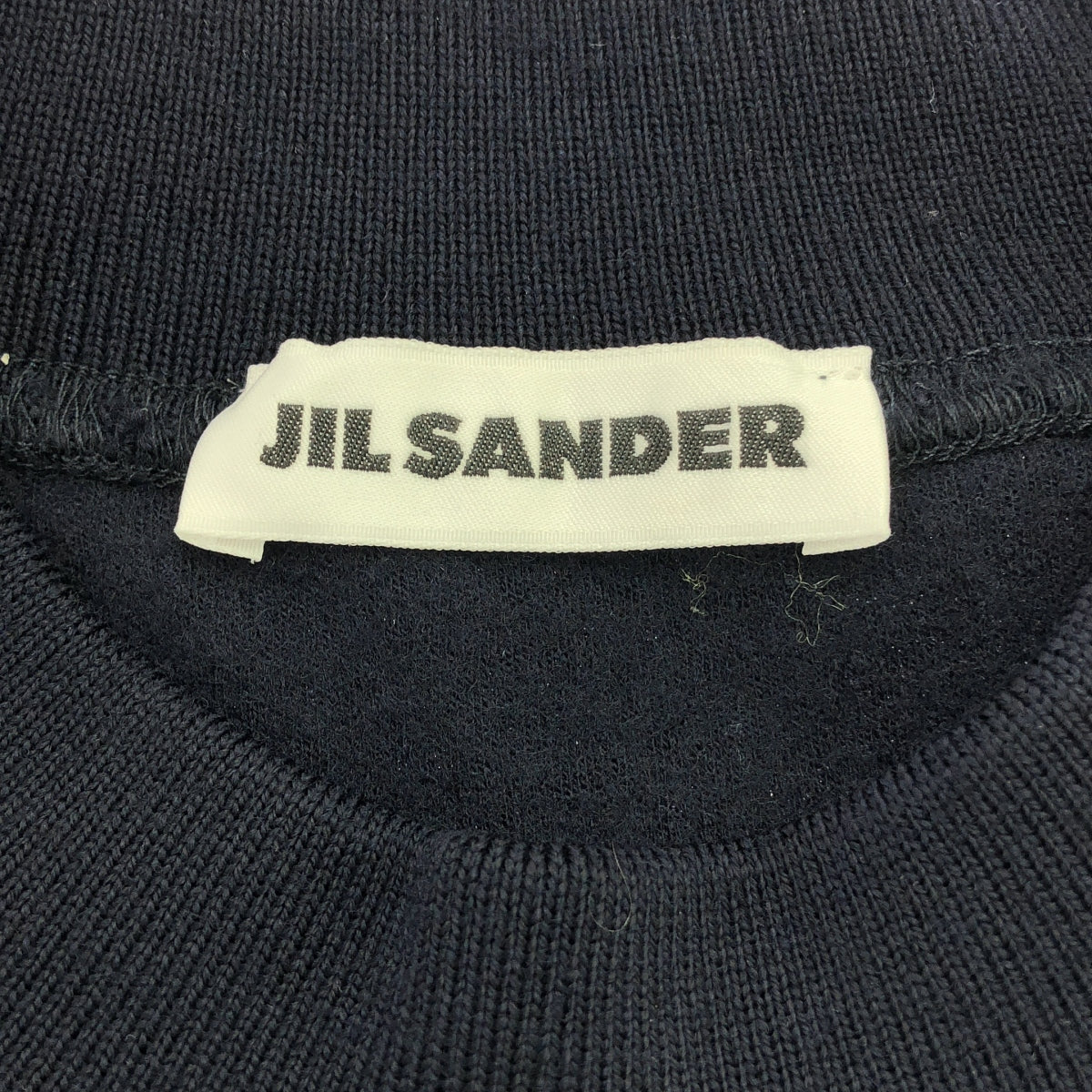 JIL SANDER / ジルサンダー | 2019AW | モックネック ウール ワイド セーター | S | メンズ