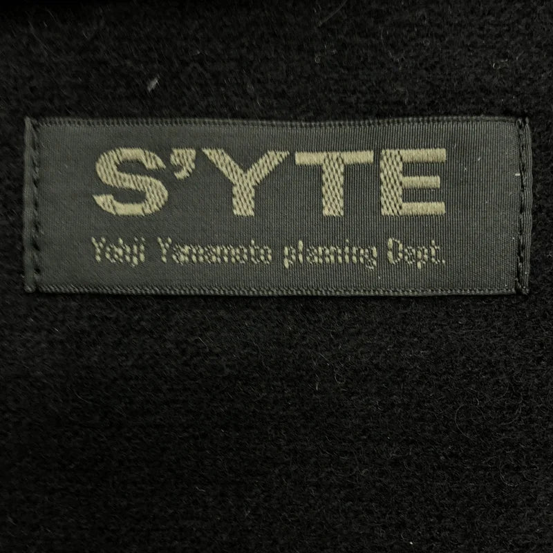 S'YTE YOHJI YAMAMOTO / サイトヨウジヤマモト | 2024AW | AIRY JERSEY BLIND STITCH LAYERED LONG-SLEEVE T-SHIRT / ウール ステッチ レイヤード ニット | 3 | メンズ