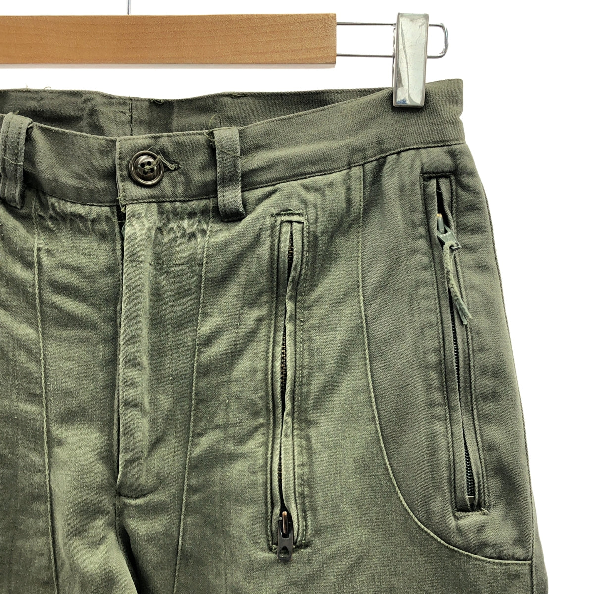 ink  / インク | パッチワーク ミリタリーパンツ | カーキ | メンズ