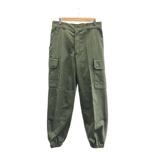 FRENCH ARMY | 1988s Vintage Cargo Pants | M | Olive | Men's