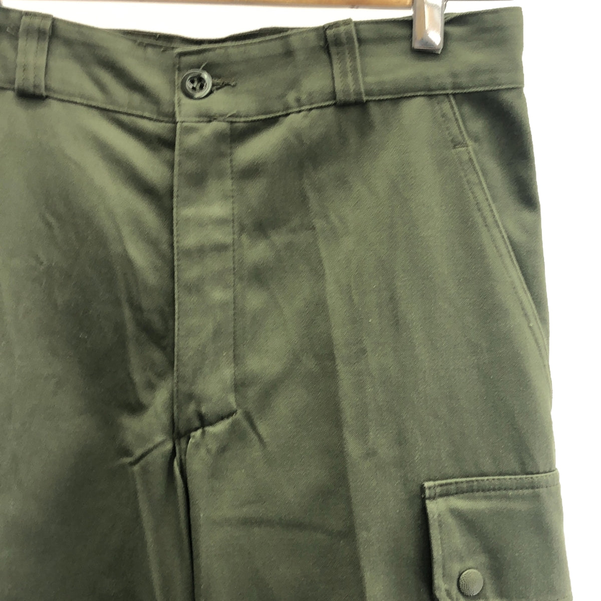 FRENCH ARMY | 1988s Vintage Cargo Pants | M | Olive | Men's