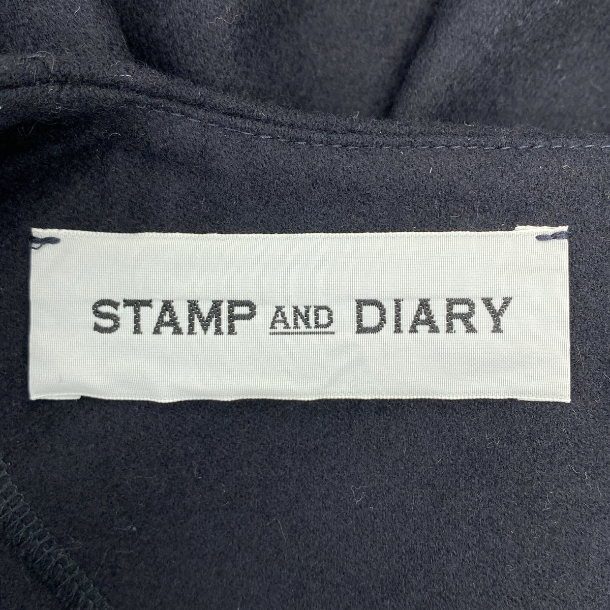 STAMP AND DIARY | 羊毛無袖洋裝 |