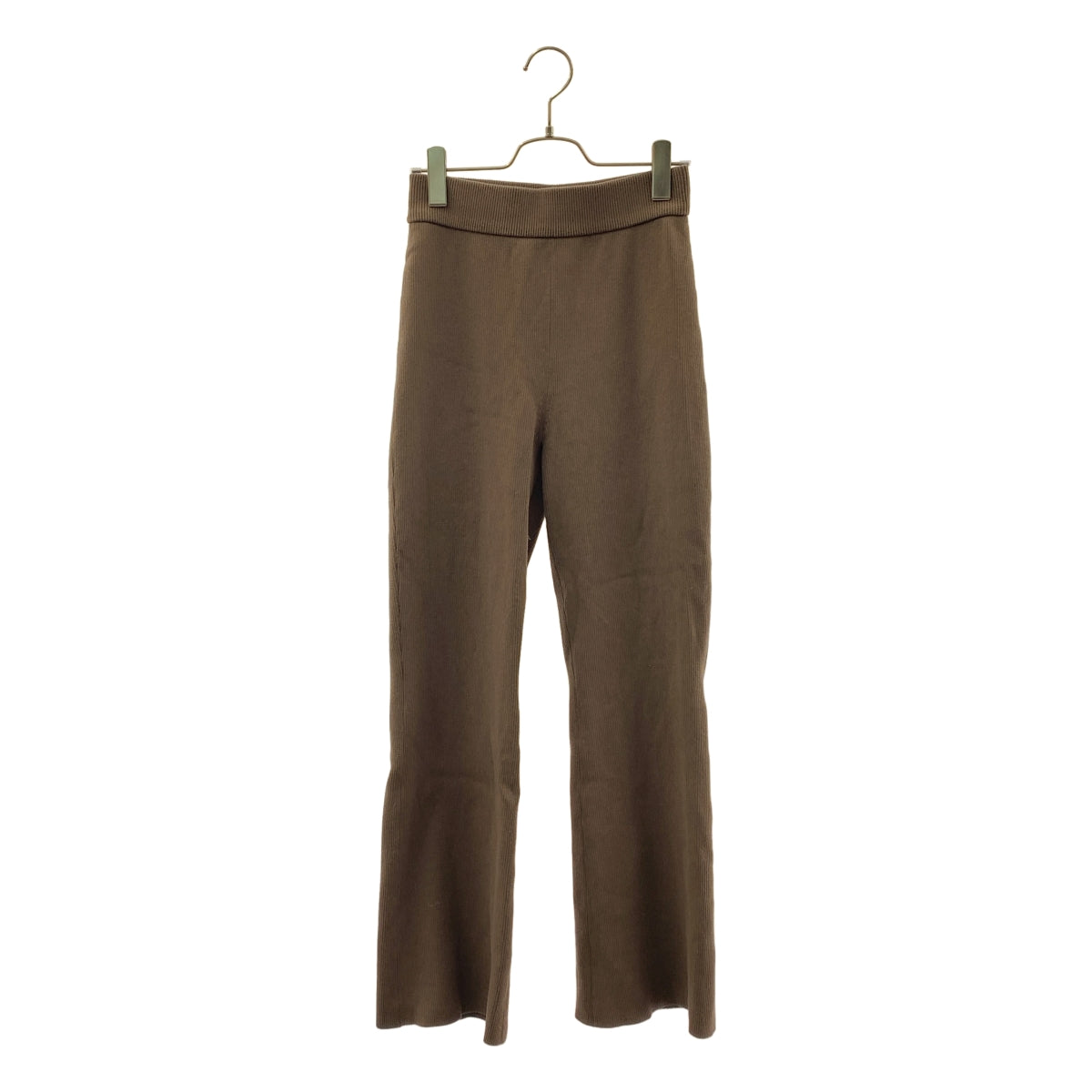 Deuxieme Classe / ドゥーズィエムクラス | 2021AW | Diner B / リブ イージー パンツ | 36 | レディース