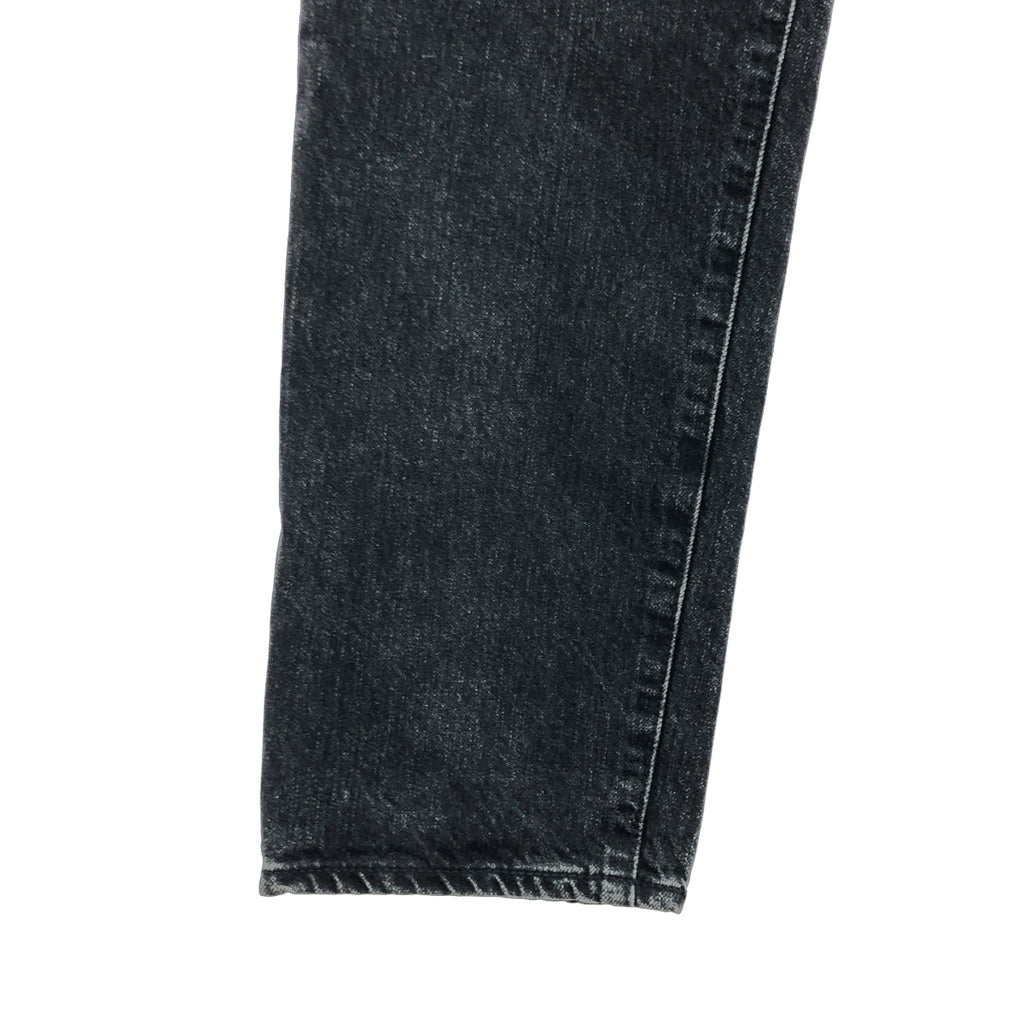 sacai / 사카이 | 2023SS | Boot Cut Denim Pants 부츠 컷 데님 팬츠 | 0 | 블랙 | 여성
