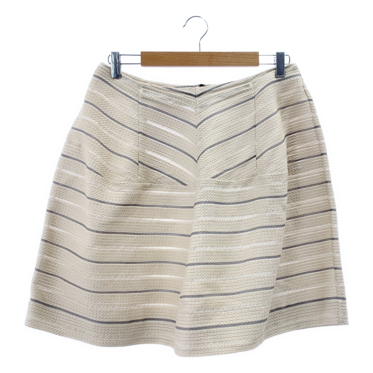 MARNI / マルニ | コットン シルク バックジップ スカート | 42 | レディース