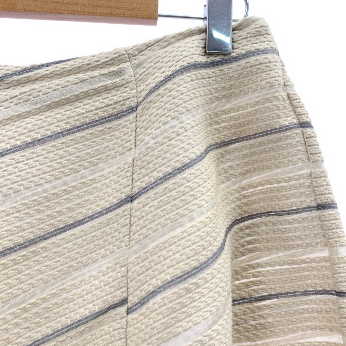 MARNI / マルニ | コットン シルク バックジップ スカート | 42 | レディース