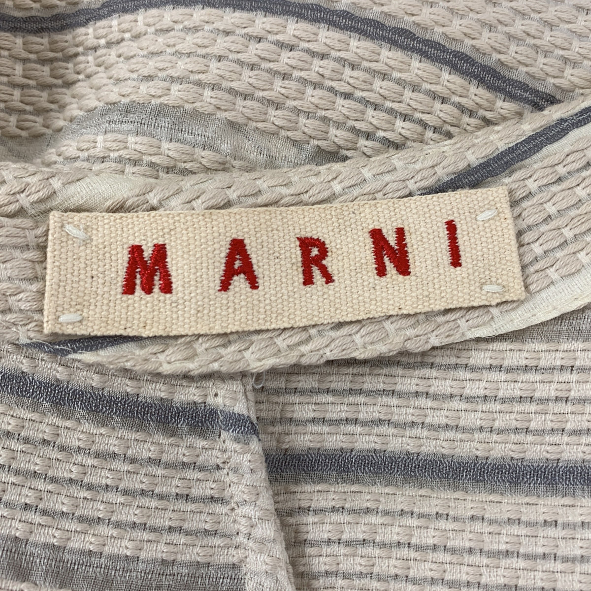 MARNI | 棉絲後拉鍊半身裙 | 尺寸 42 | 女款