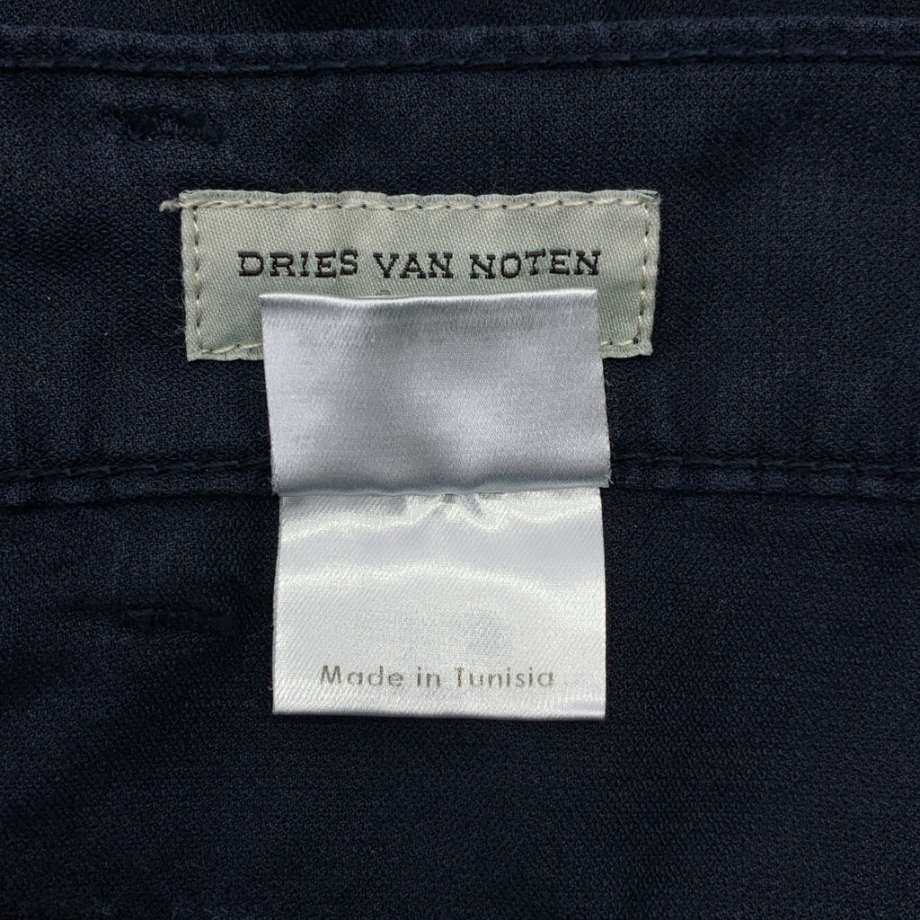 DRIES VAN NOTEN / 드리스 반 노튼 | 코튼 린넨 와이드 팬츠 | 34 | 여성