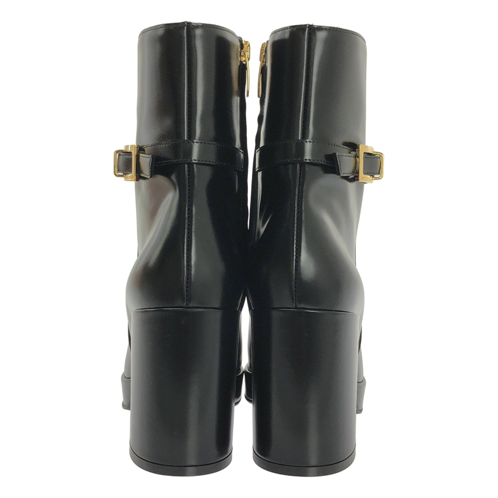 sergio rossi / セルジオロッシ | SR NORA 075 チャンキーヒール ブーツ | 38 1/2 | レディース