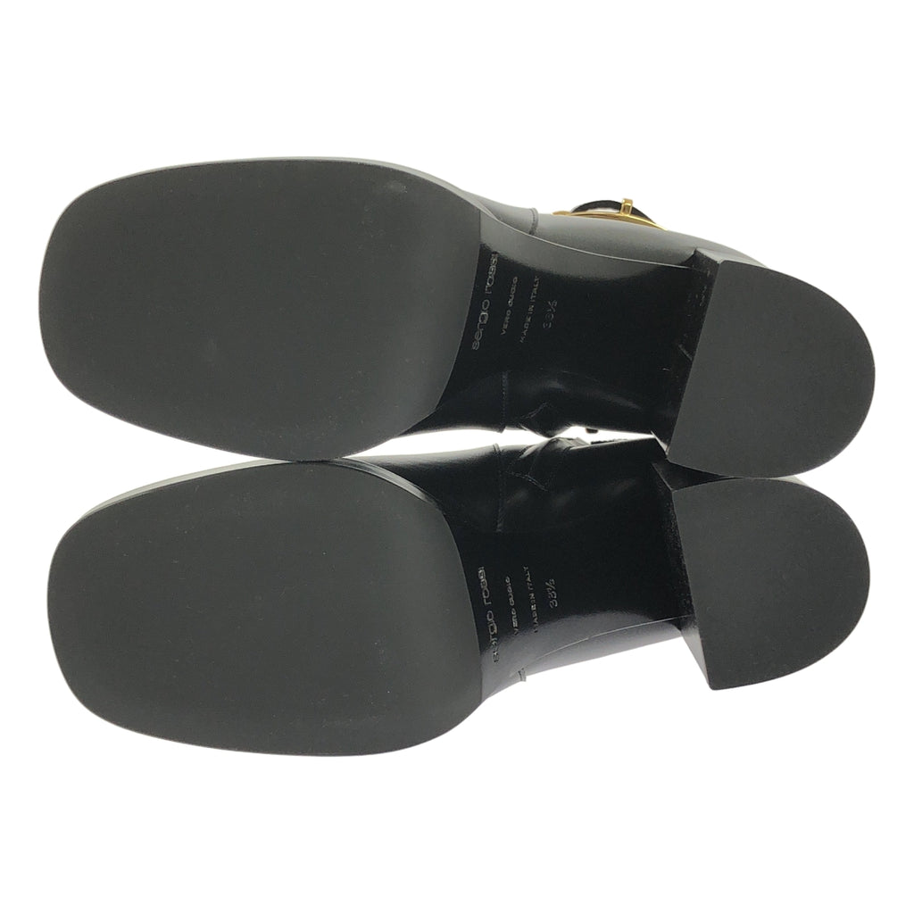 sergio rossi / セルジオロッシ | SR NORA 075 チャンキーヒール ブーツ | 38 1/2 | レディース