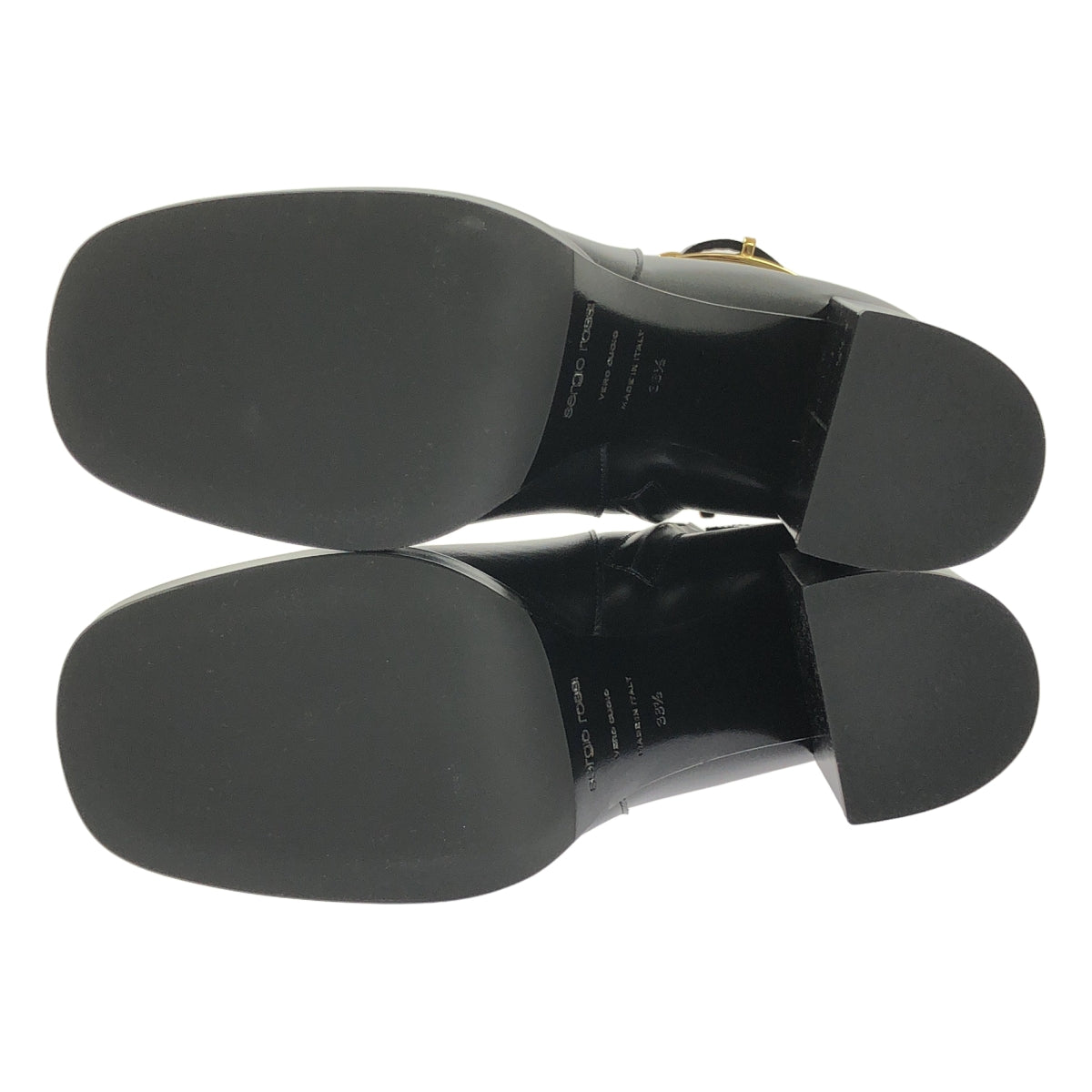 sergio rossi / セルジオロッシ | SR NORA 075 チャンキーヒール ブーツ | 38 1/2 | レディース