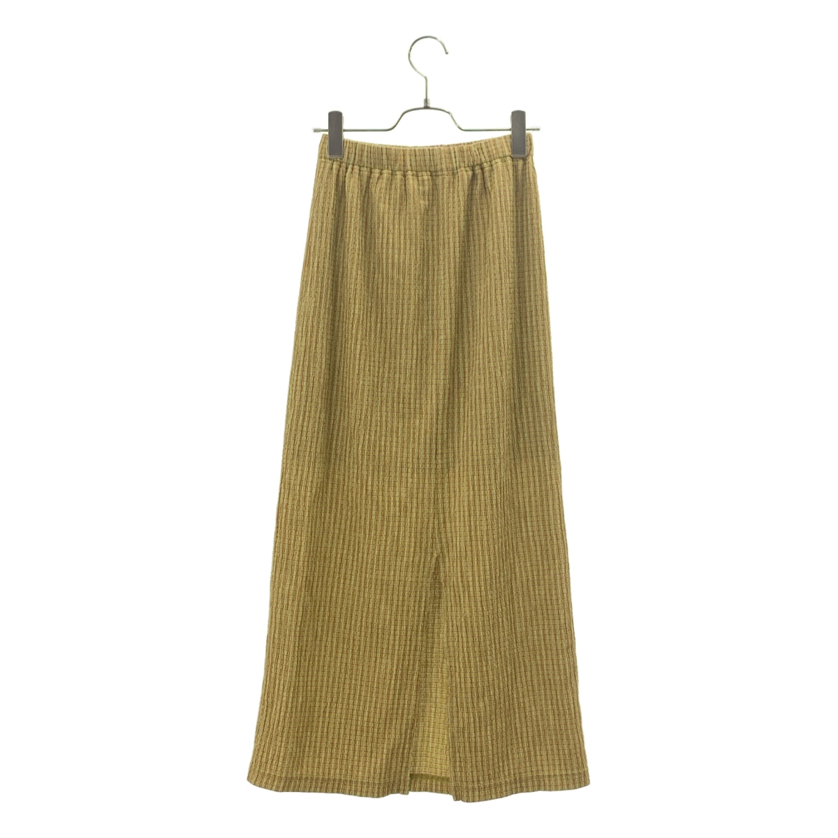 Steven Alan | 縐紗格紋襯衫與罩衫套裝，含襯裡開衩半裙 | S 碼 | 女裝