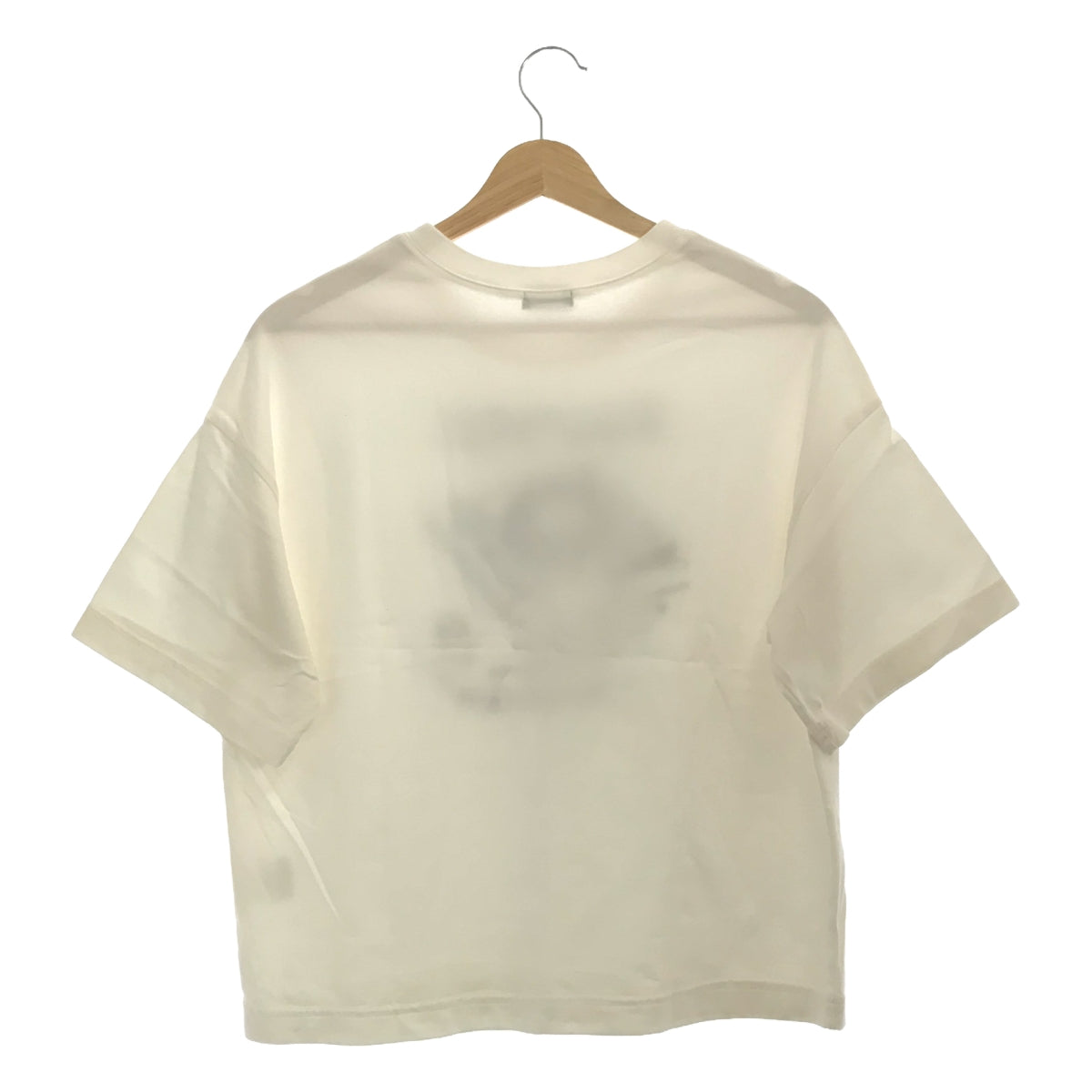 marble SUD / マーブルシュッド | ステッチワーク クルーネック Tシャツ カットソー | ホワイト | レディース – KLD