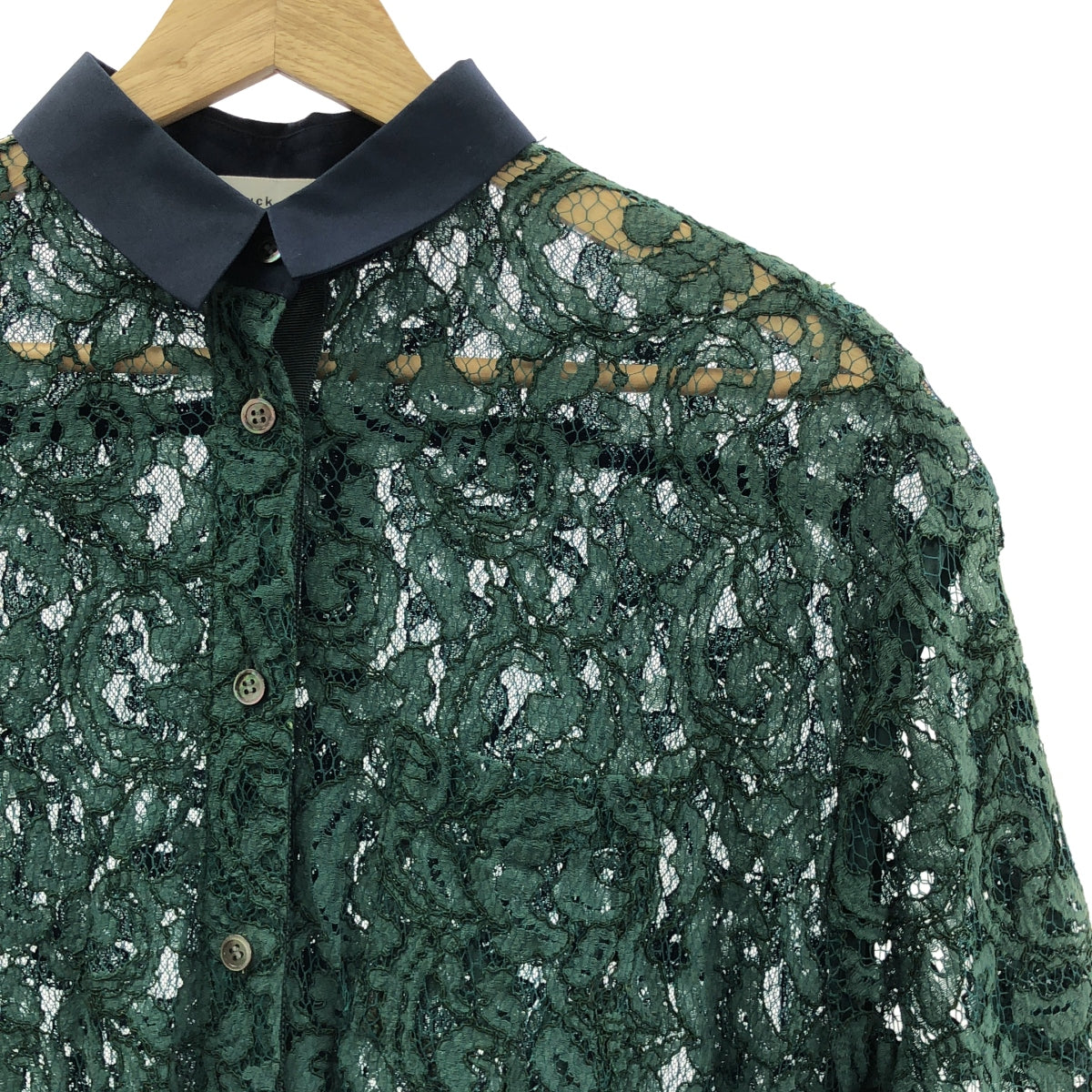 sacai luck / サカイラック | レース 異素材 ラップ デザイン