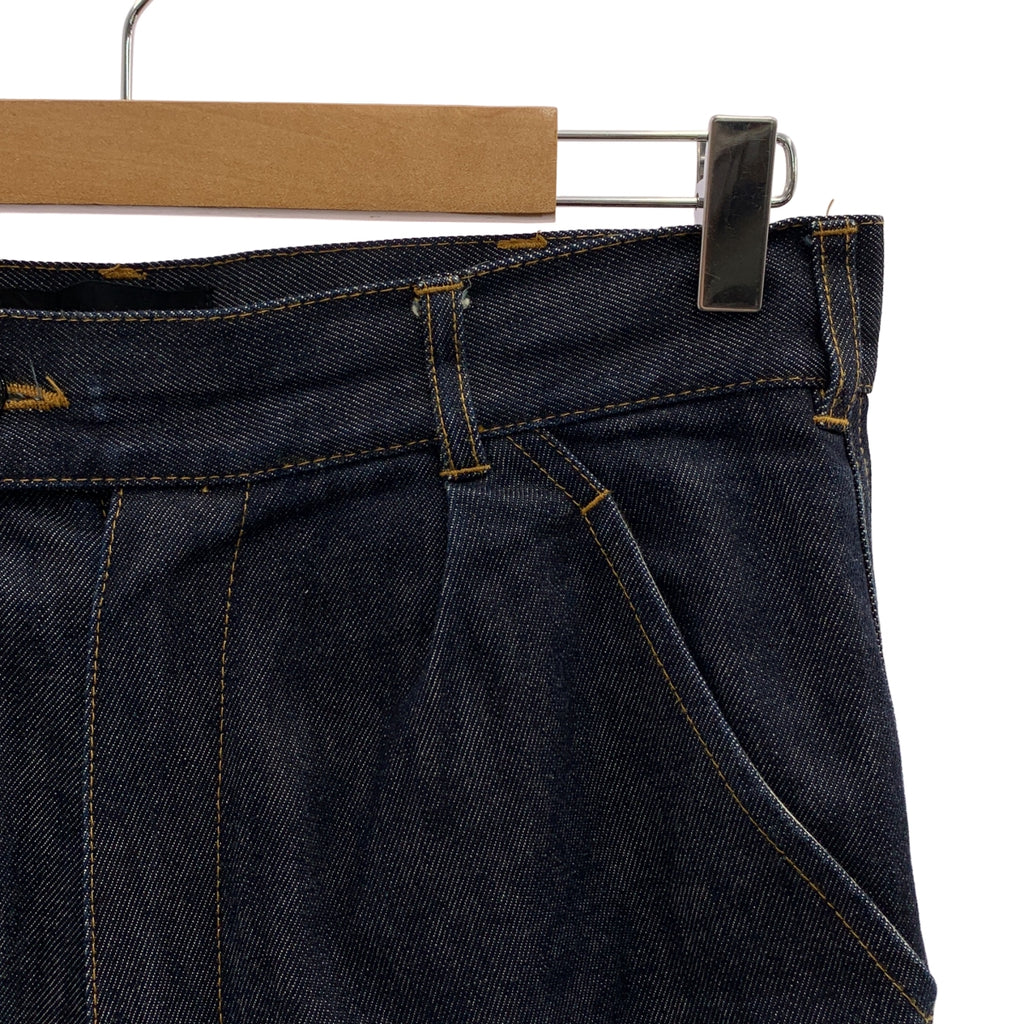 COMME des GARÇONS 針織布料 | 2020 春夏系列 | 寬腿牛仔褲 | M 碼 | 靛藍色 | 女款