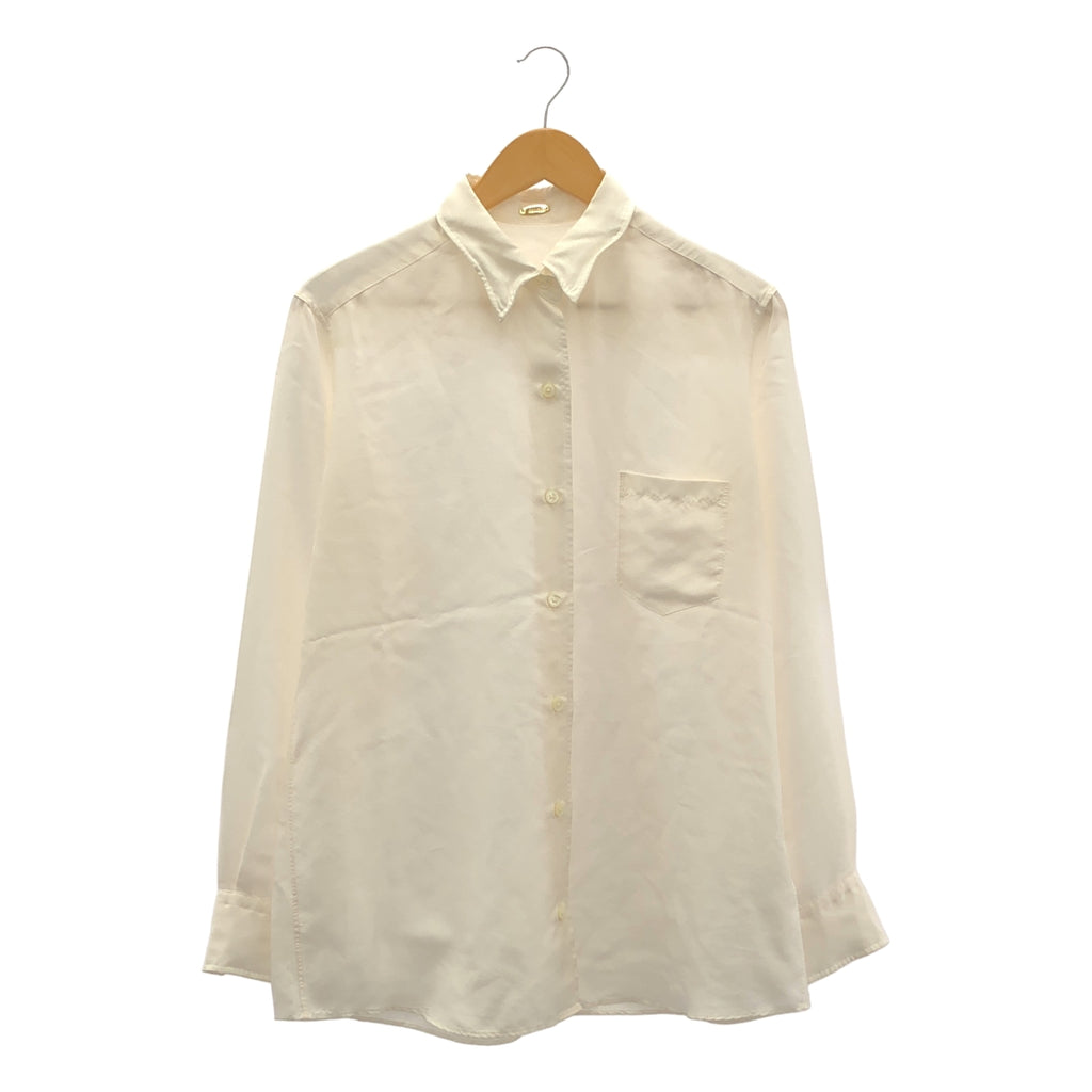 Deuxieme Classe / ドゥーズィエムクラス | 2023AW | silk wash / シルク ウォッシュ シャツ ブラウス | F |