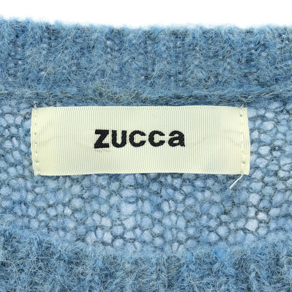 ZUCCa / 주카 | 알파카 혼합 크루 넥 니트 | 2 | 라이트 블루 | 여성