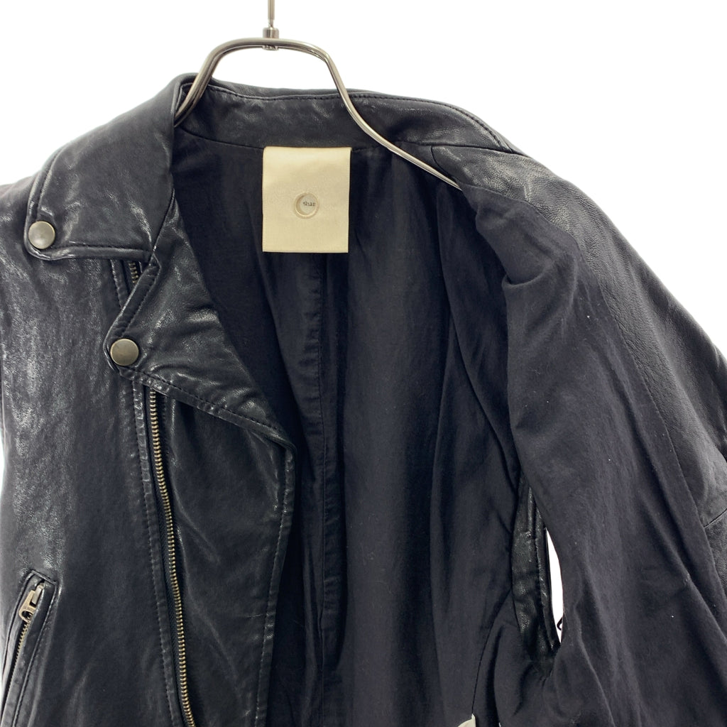 beautiful people / ビューティフルピープル | ダブルライダース レザー ベスト ジャケット | 130 | レディース