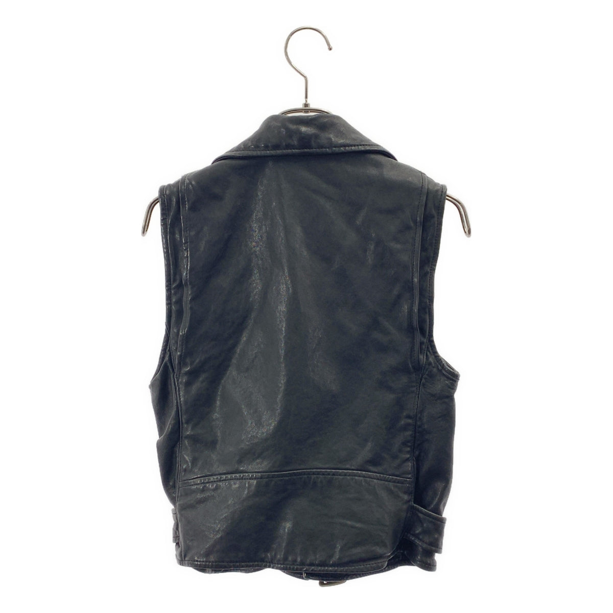 beautiful people / ビューティフルピープル | ダブルライダース レザー ベスト ジャケット | 130 | レディース