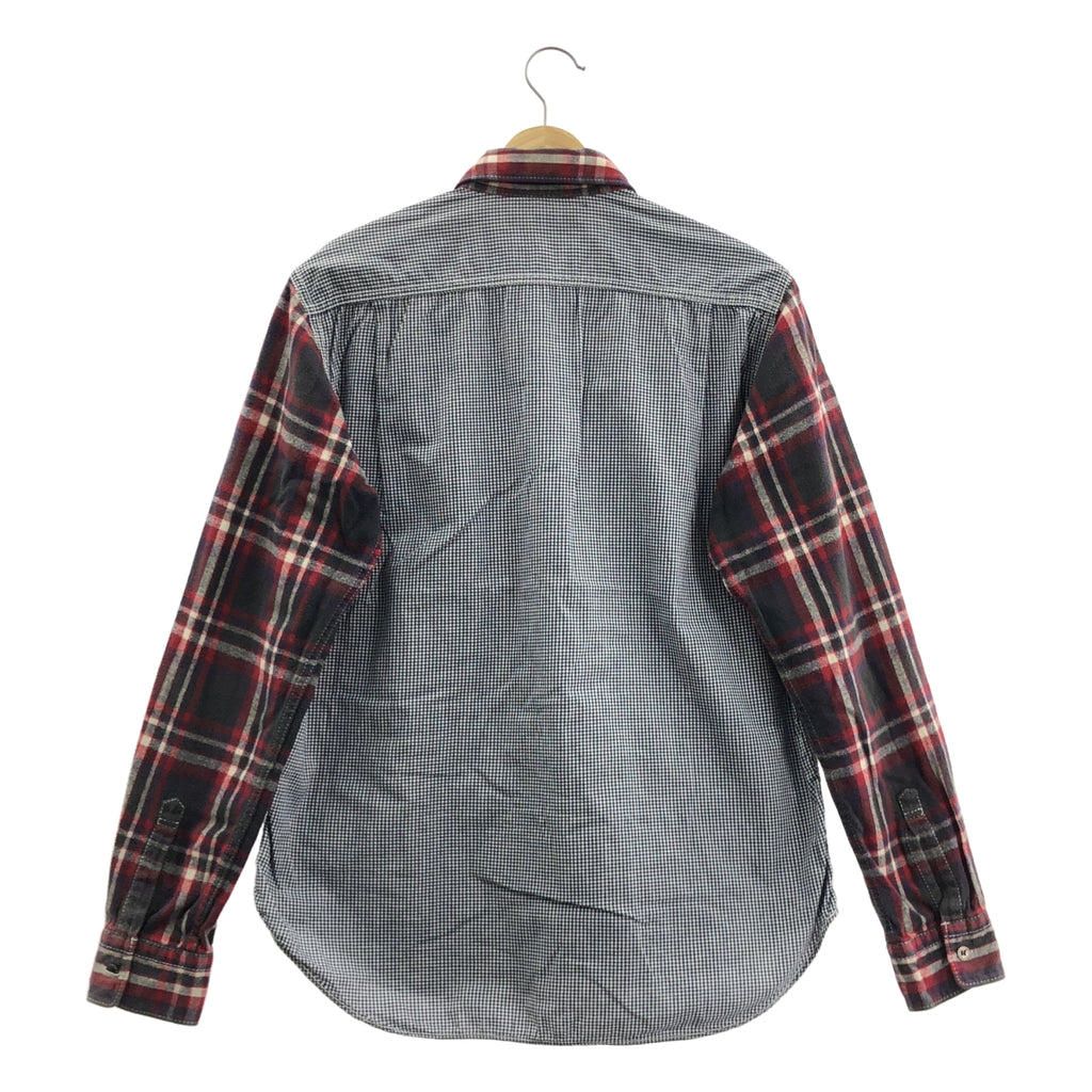 COMME des GARÇONS HOMME | 2011 秋冬 |後幅格紋法蘭絨襯衫 | | S 號 |