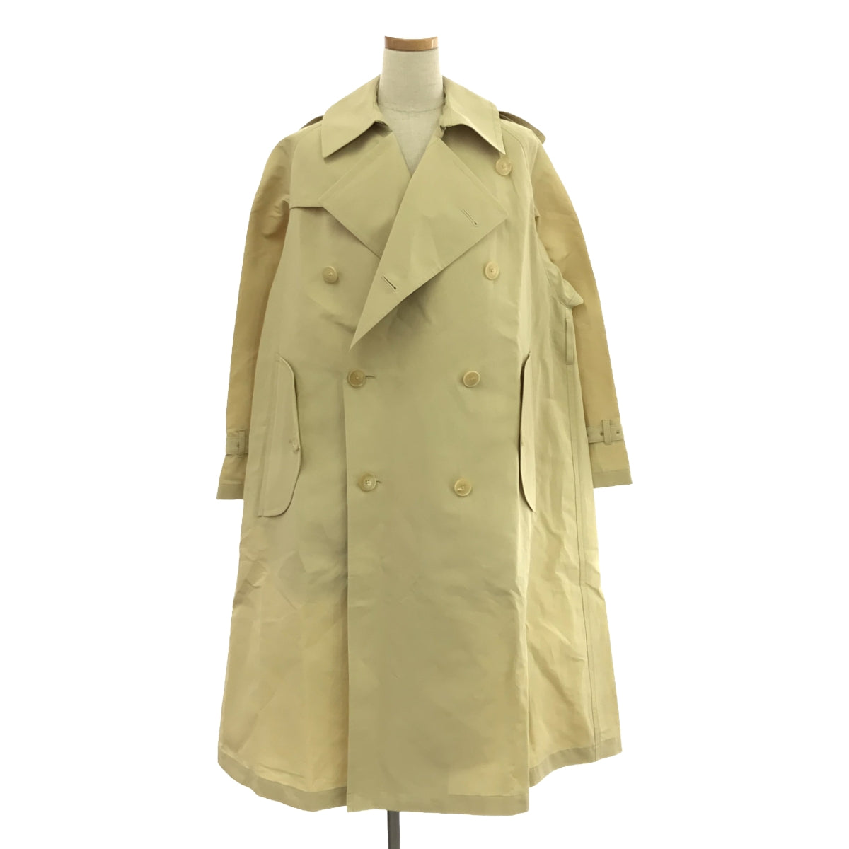 [New] AURALEE | 2023SS | BIG TRENCH COAT | 0 | Beige | Women's