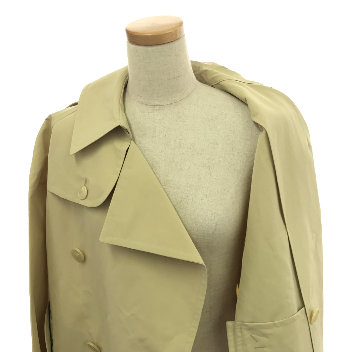 [New] AURALEE | 2023SS | BIG TRENCH COAT | 0 | Beige | Women's