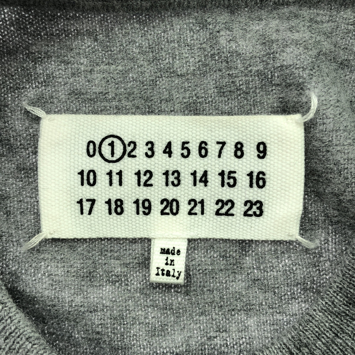 Maison Margiela / メゾンマルジェラ | 2021AW | ウール エルボーパッチ ニット プルオーバー | XL | グレー | レディース