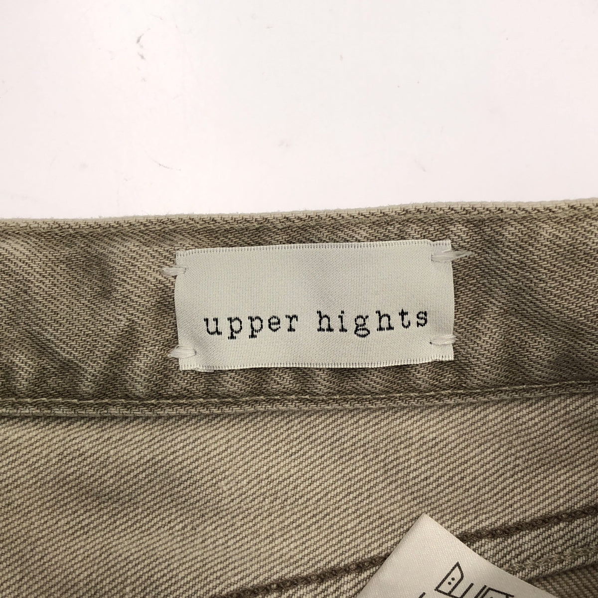 upper hights / アッパーハイツ | THE NINETY′S / ダメージ加工 デニムパンツ | 24 | グレー系 | レディース