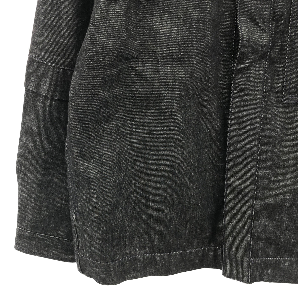 【美品】  OAMC / オーエーエムシー | 2023AW | Sierra Denim Shirt オーバーサイズ デニム シャツ ジャケット | S | ブラック | メンズ