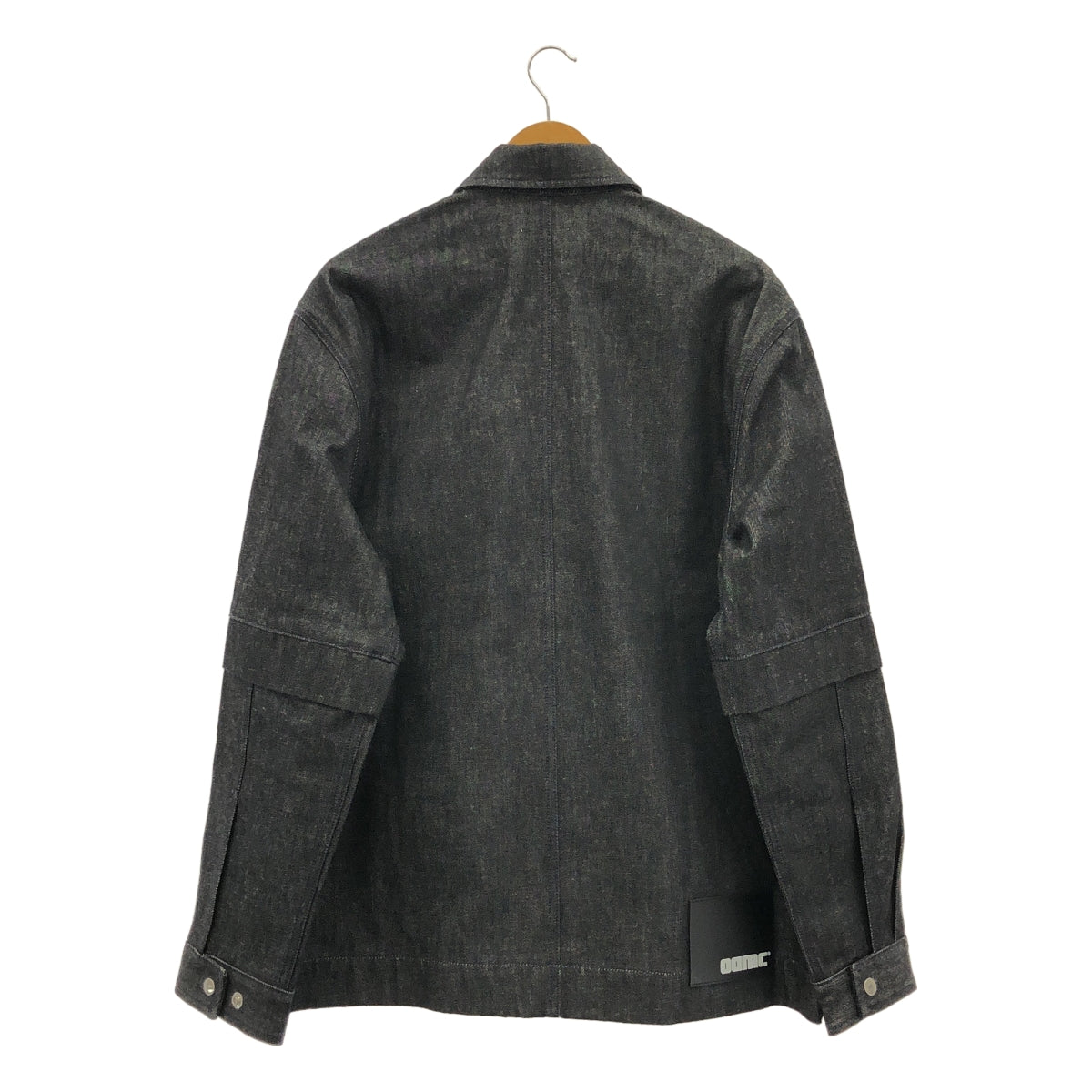 【美品】  OAMC / オーエーエムシー | 2023AW | Sierra Denim Shirt オーバーサイズ デニム シャツ ジャケット | S | ブラック | メンズ