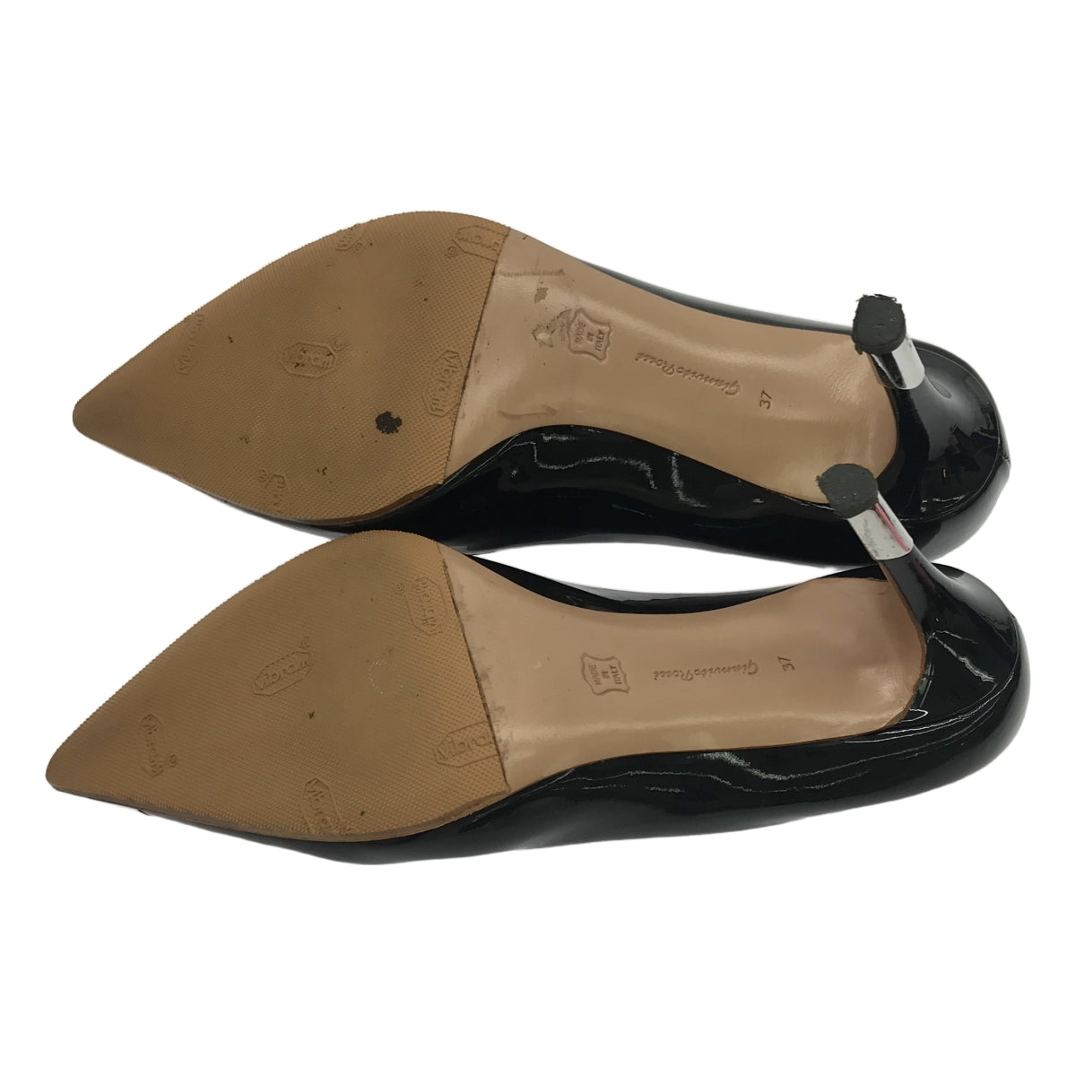 Gianvito Rossi | Patent leather pointed toe pumps | 37 | Women's