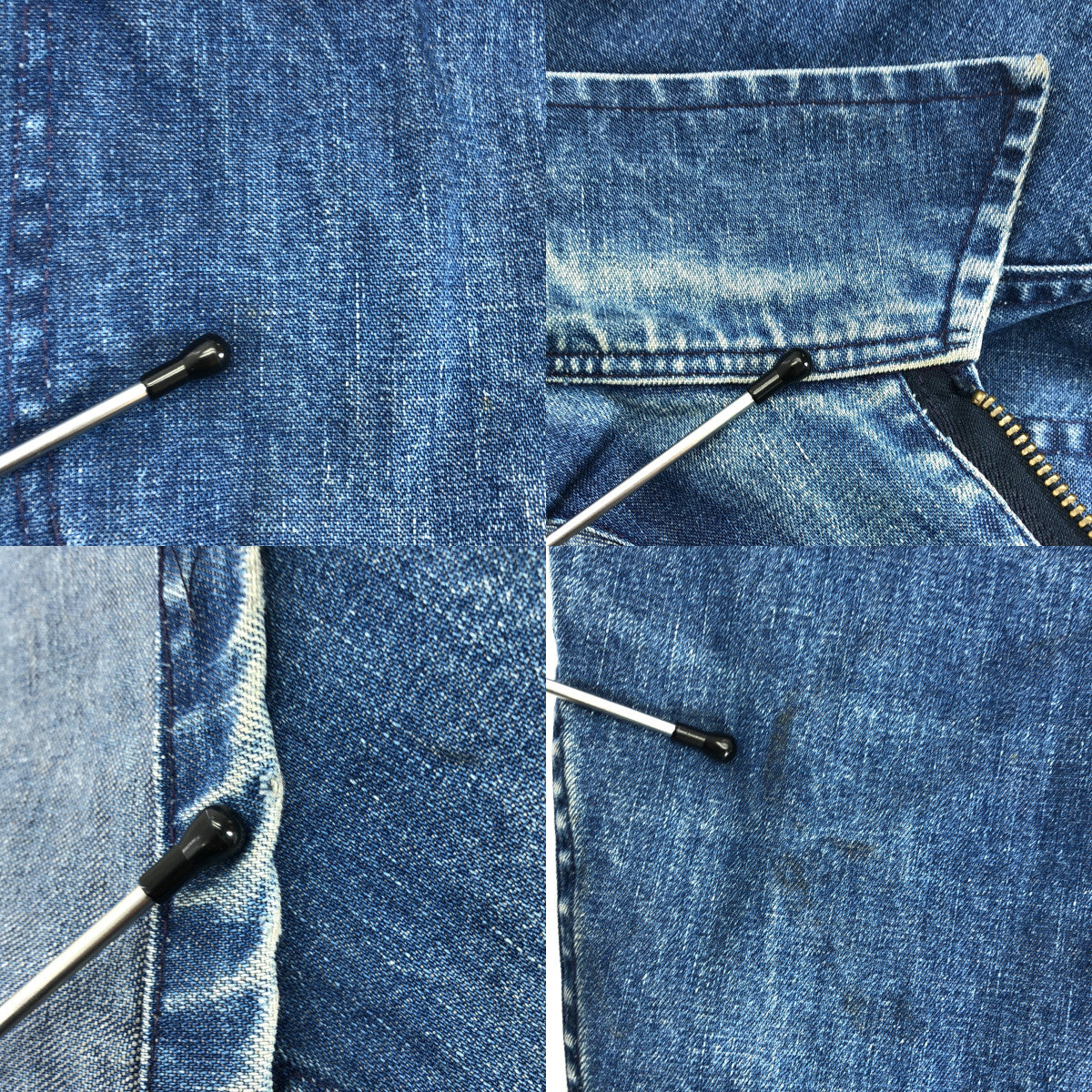 復古 / 復古服飾 | Leslie / 牛仔工裝外套 | 靛藍 | 男裝