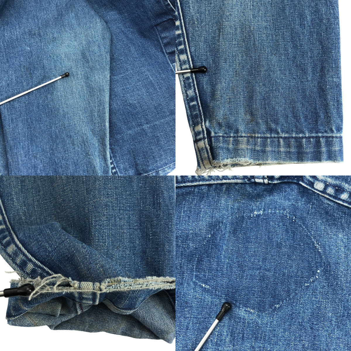 復古 / 復古服飾 | Leslie / 牛仔工裝外套 | 靛藍 | 男裝